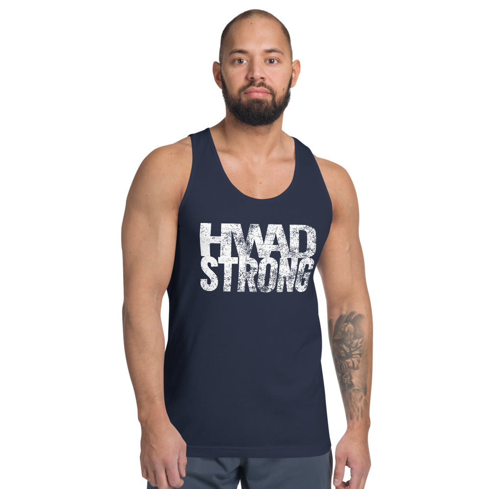 HWAD STRONG Tank Navy Blue