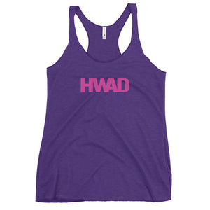 HWAD Classic Womens Racerback Tank Purple